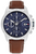 Tommy Hilfiger Jameson 1792195 Herrenuhr Blau • Lederarmband • Datumsanzeige