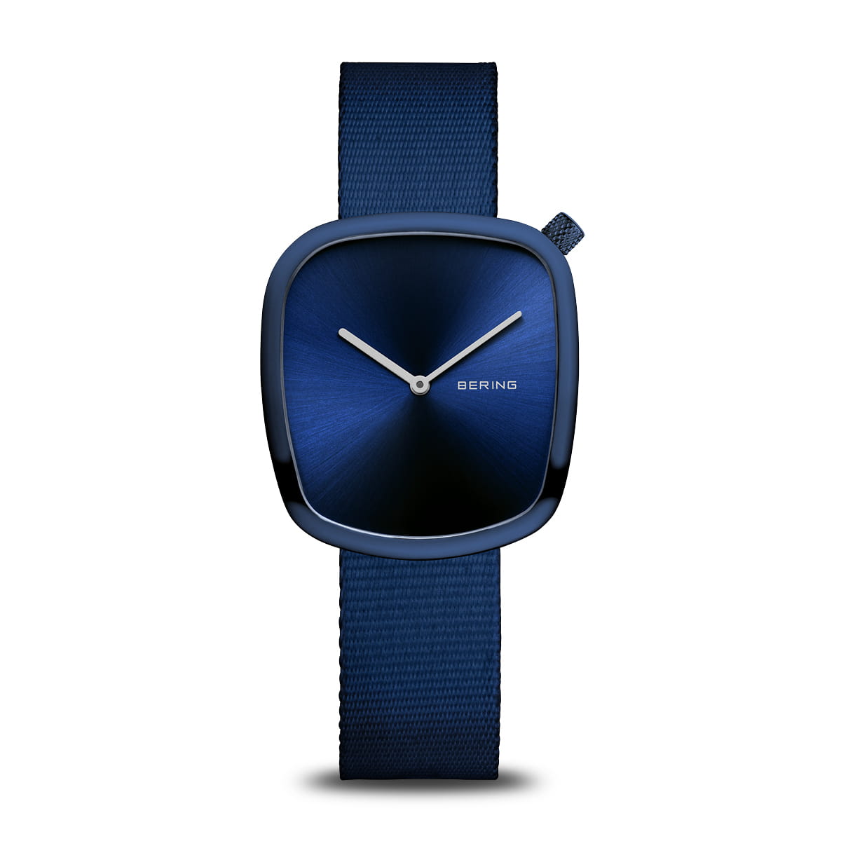 Bering Pebble 18034-397 Damen Armbanduhr Blau • Saphirglas • Skandinavisches Design