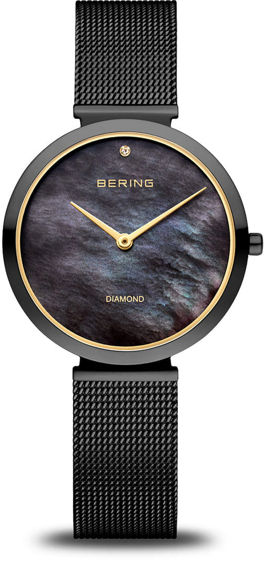 Bering Classic 18132-132 Damenuhr • Saphirglas • Milanaise