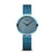 Bering Charity 18132-Charity2 Damen Armbanduhr Blau • Saphirglas • Milanaise-Armband