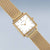 Bering Classic 18226-334 Damenuhr Goldfarben • Saphirglas • Milanaise-Armband, Bild 4