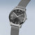 Bering Ultra Slim 18340-377 Herrenuhr Grau • Saphirglas • Milanaise-Armband, Bild 2