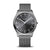 Bering Ultra Slim 18340-377 Herrenuhr Grau • Saphirglas • Milanaise-Armband
