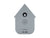 Karlsson Tischuhr Kunststoff • Modern Cuckoo Design • Grau