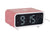 Karlsson Chunky LED KA6054PI Wecker Rosé • Kabelloses Laden • LED-Display mit Datum