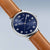 Bering Titanium 18640-567 Herrenuhr Blau • Saphirglas • Titan-Gehäuse, Bild 4