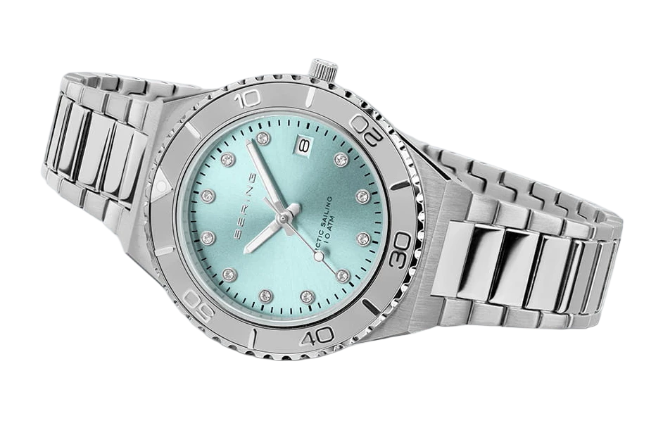 Bering Classic 18936-707 Damenuhr • Kratzfestes Saphirglas • Elegantes Gliederarmband