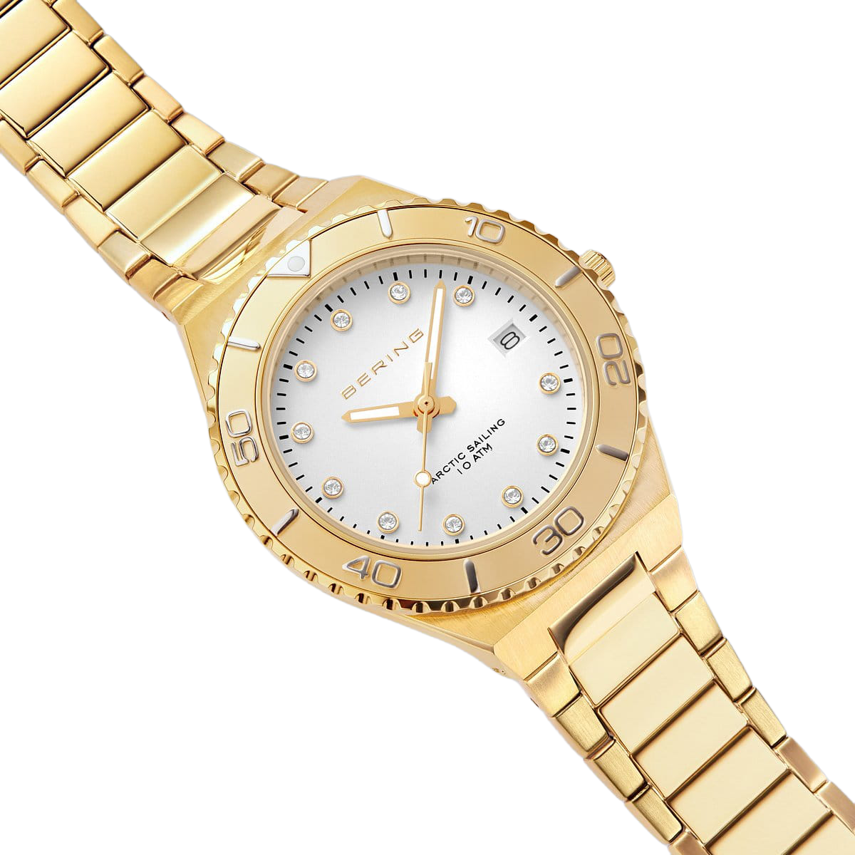 Bering Classic 18936-734 Women's Watch • Scratch-Resistant Sapphire Crystal • Fine Milanese Bracelet