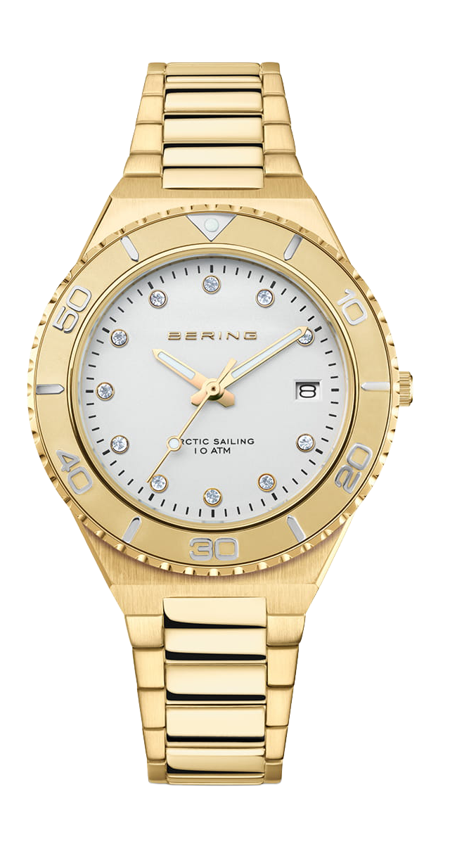 Bering Classic 18936-734 Women's Watch • Scratch-Resistant Sapphire Crystal • Fine Milanese Bracelet