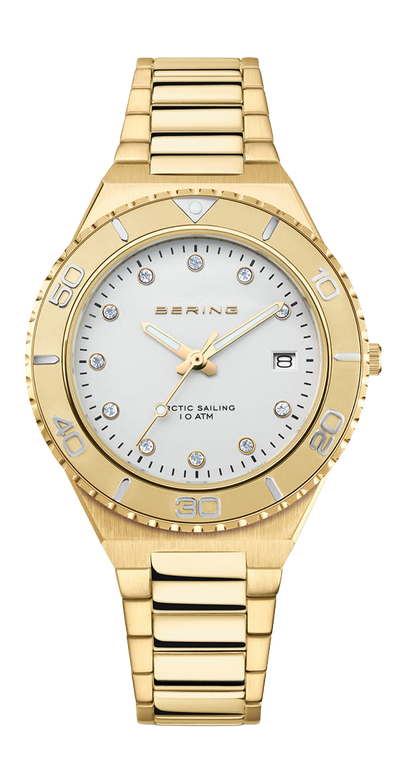 Bering Classic 18936-734 Women's Watch • Scratch-Resistant Sapphire Crystal • Fine Milanese Bracelet