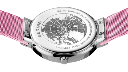 Bering Classic 19031-999-GWP Women's Watch • Sapphire Glass • Milanese