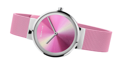 Bering Classic 19031-999-GWP Women's Watch • Sapphire Glass • Milanese