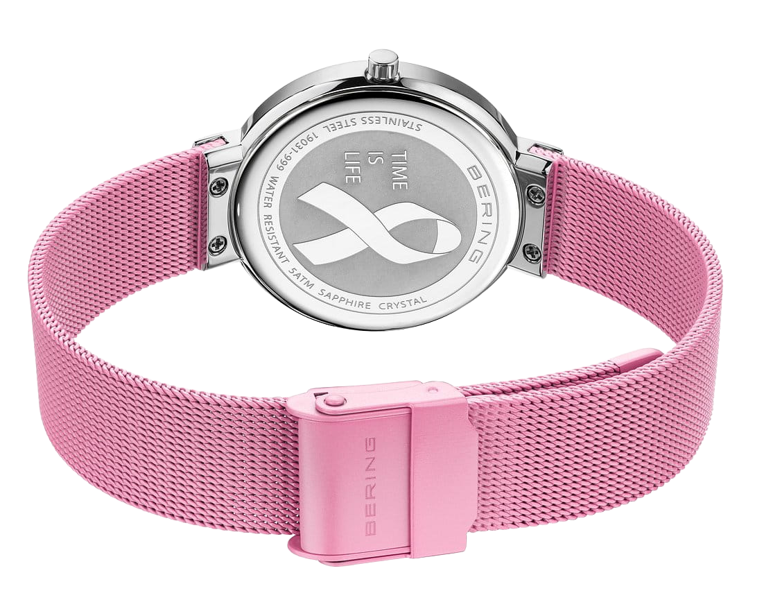 Bering Classic 19031-999-GWP Women's Watch • Sapphire Glass • Milanese