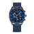 Bering 19240-508 Herrenuhr Chronograph Grün • Saphirglas • Braunes Kalbslederarmband, Bild 8