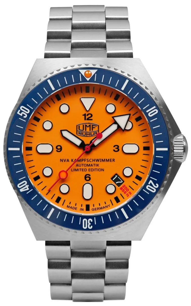 UMF Ruhla Kampfschwimmer 1928M-1 Herren Uhr • Automatikwerk • Saphirglas