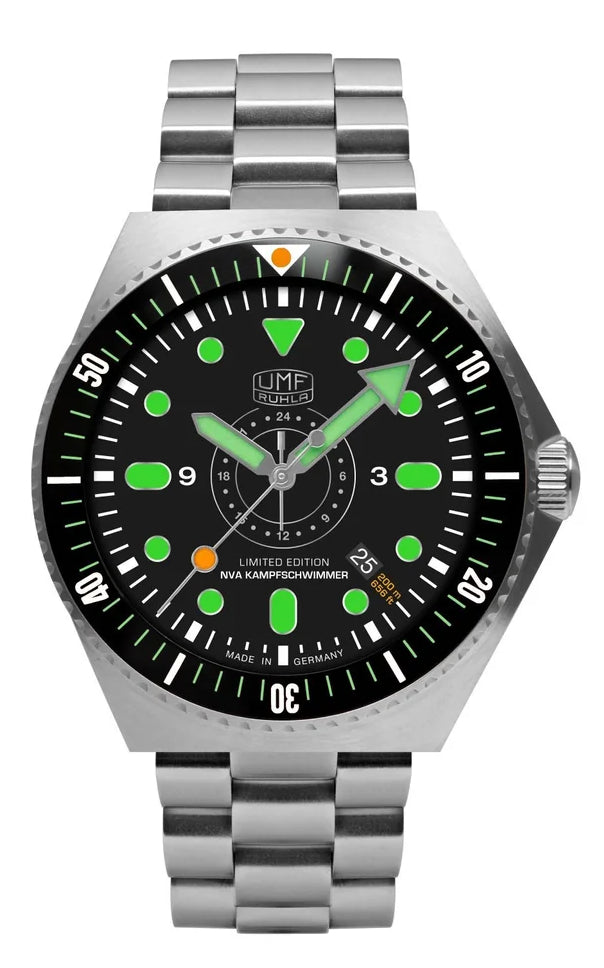 UMF Ruhla NVA 1932-M2 Herrenuhr • Made in Germany • GMT