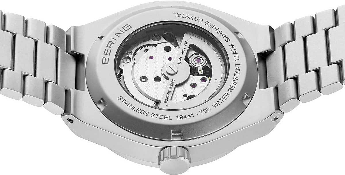 Bering Automatic 19441-708 Herrenuhr • Kratzfestes Saphirglas • Automatikwerk