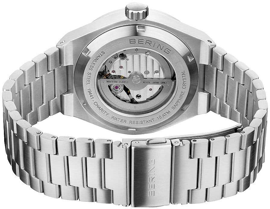 Bering Automatic 19441-Charity Herrenuhr • Kratzfestes Saphirglas • Dänisches Design