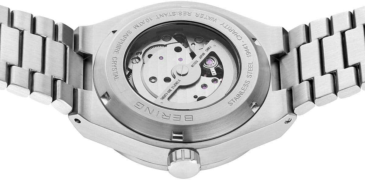 Bering Automatic 19441-Charity Herrenuhr • Kratzfestes Saphirglas • Dänisches Design