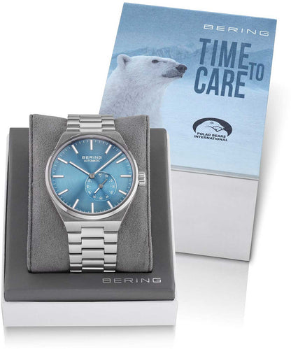Bering Automatic 19441-Charity Herrenuhr • Kratzfestes Saphirglas • Dänisches Design