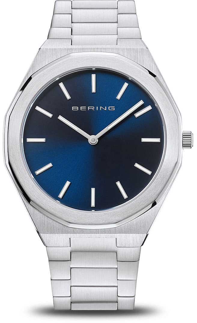 Bering Classic 19641-707 Herrenuhr • Saphirglas • Blau