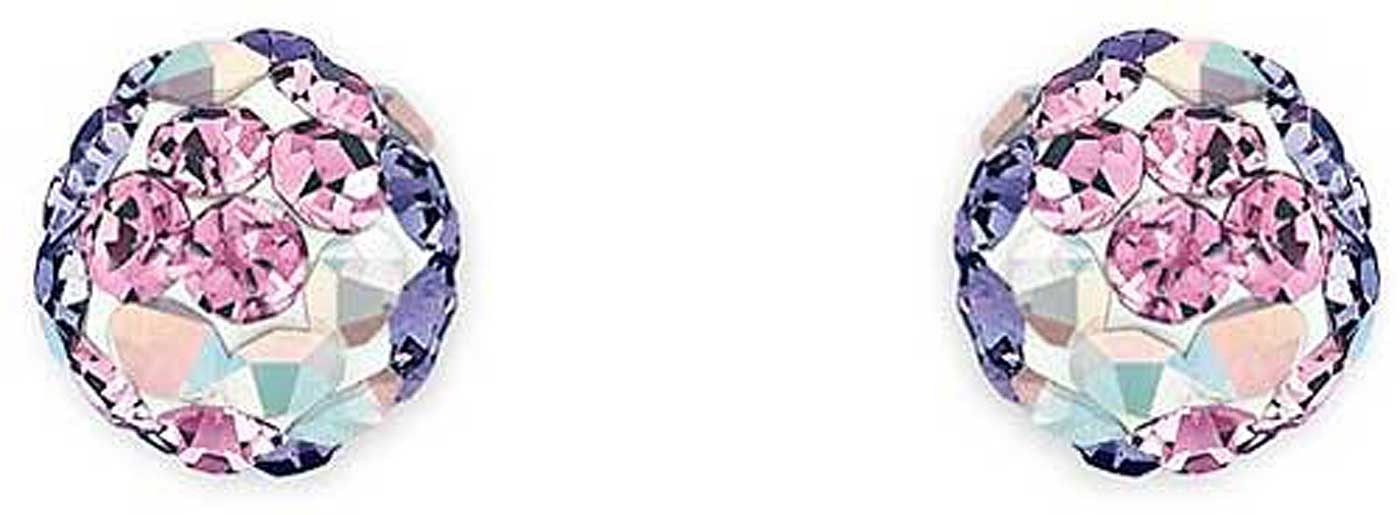 Prinzessin Lillifee 2013162 Ohrstecker in Kugelform mit funkelnden Kristallen