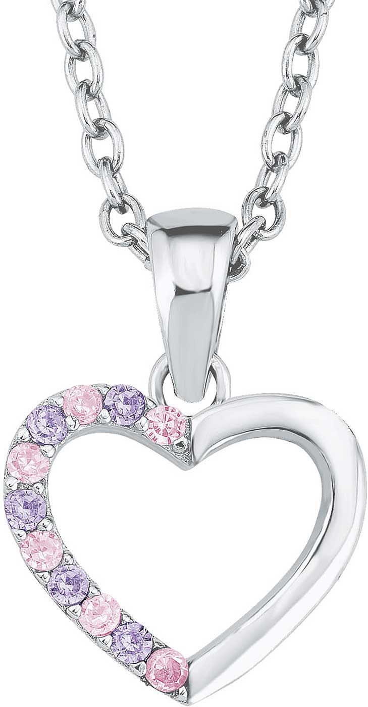 Prinzessin Lillifee 2021107 Halskette mit Herz Anhänger und Steinchen