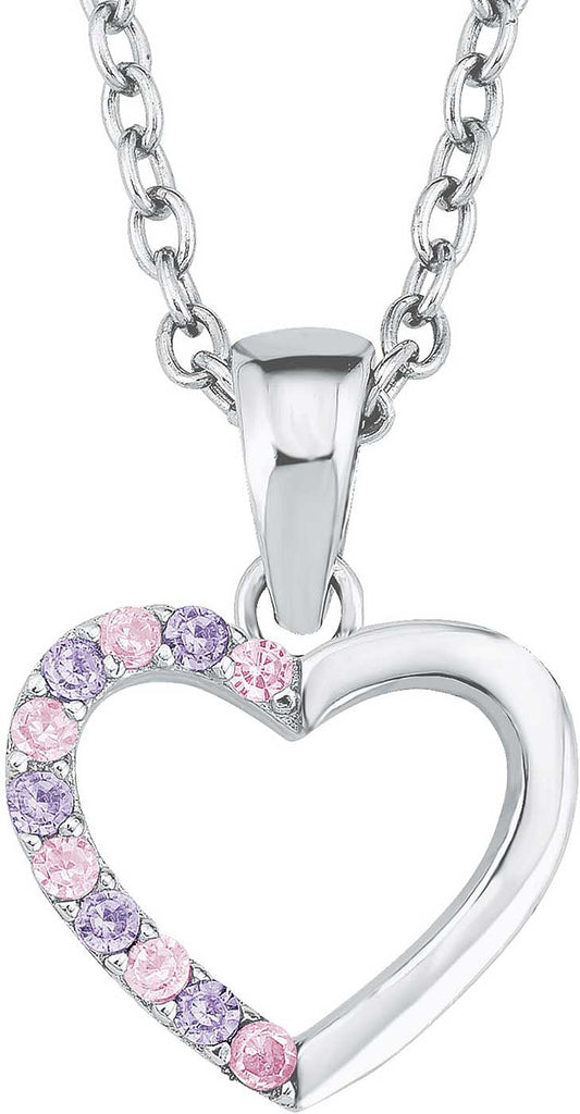 Prinzessin Lillifee 2021107 Halskette mit Herz Anhänger und Steinchen