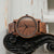 Holzkern Rilke Armbanduhr Nussbaum • Miyota Quarzwerk • Einzigartiges Holzdesign, Bild 6