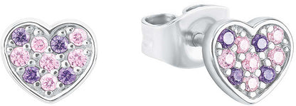Prinzessin Lillifee 2027218 Ohrstecker Herz mit Steinchen
