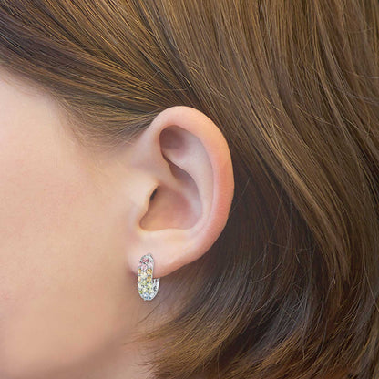 Prinzessin Lillifee 2027907 Kreolen mit bunten Steinchen