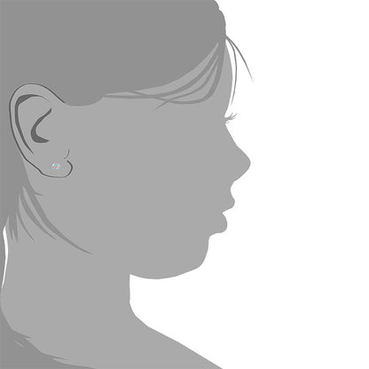 Prinzessin Lillifee 2031157 Ohrstecker Herz emailliert