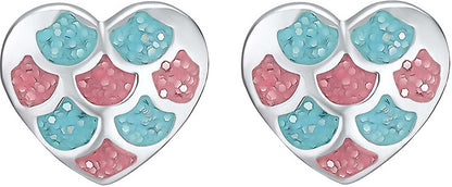 Prinzessin Lillifee 2031157 Ohrstecker Herz emailliert