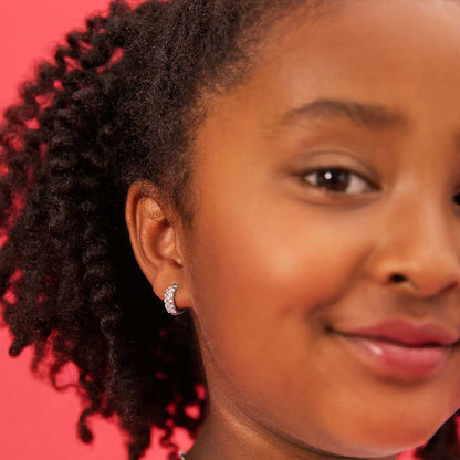 Prinzessin Lillifee 2031158 Kreolen pink/hellblau emailliert