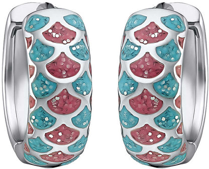 Prinzessin Lillifee 2031158 Kreolen pink/hellblau emailliert