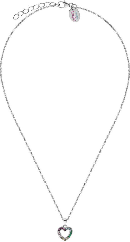 Prinzessin Lillifee 2031167 Halskette mit Herz Anhänger und Steinchen