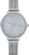 Damenuhr mit silbernem Metallarmband und blauem Zifferblatt, s.Oliver Logo