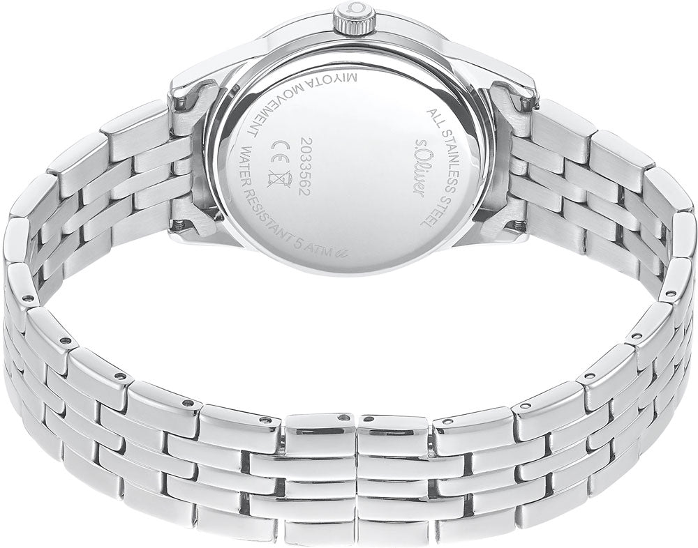 Damenuhr Zirkoniasteine - s.Oliver Modell: 2033562