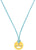 Prinzessin Lillifee 2034002 Textilkette mit Krone aus Edelstahl vergoldet