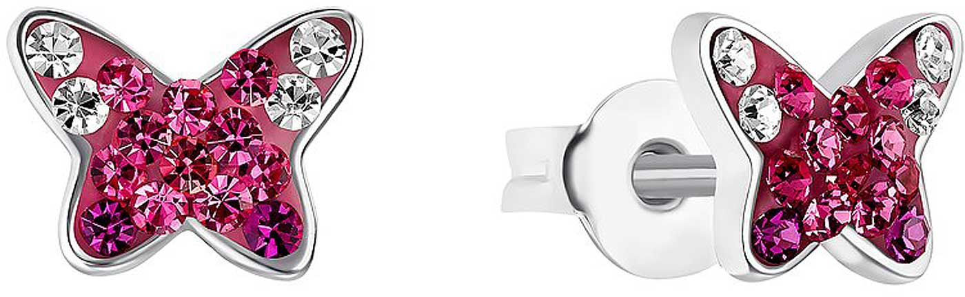 Prinzessin Lillifee 2034006 Ohrstecker Schmetterling mit Steinchen