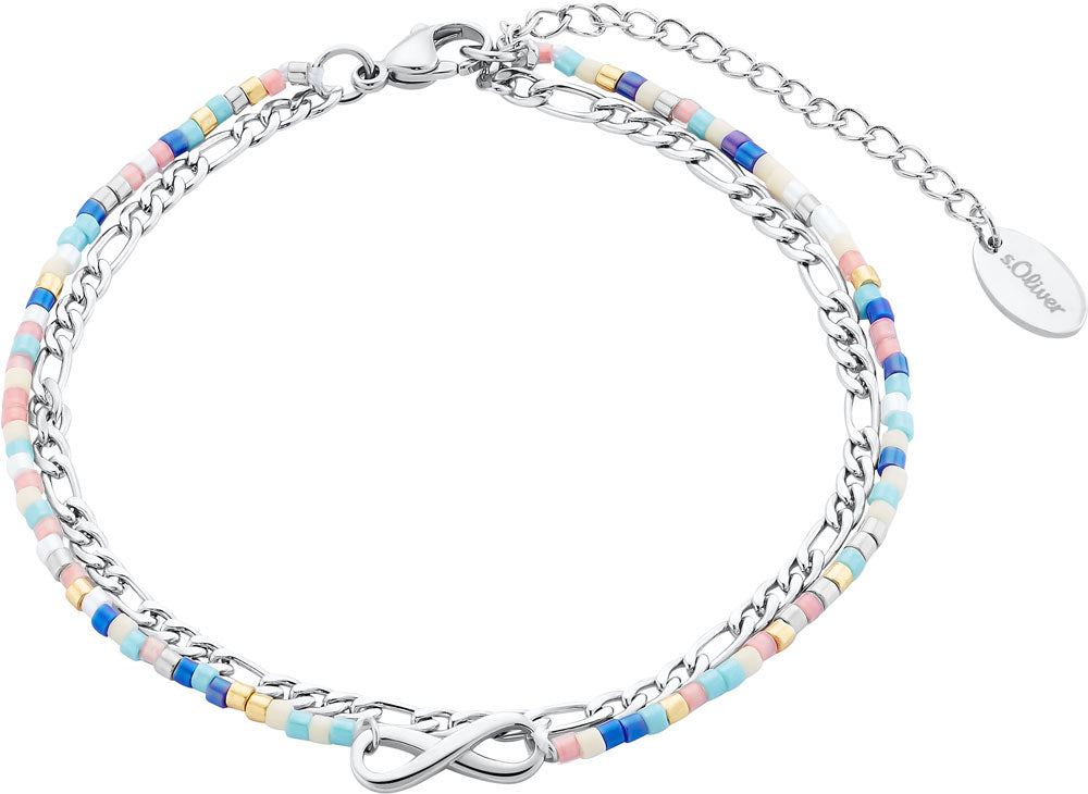 Doppelreihige Fußkette Infiinity - s.Oliver Jewelry Modell: 2034576