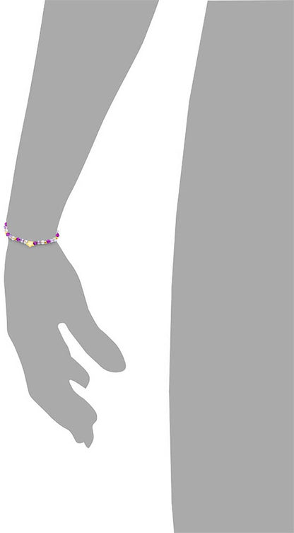 Prinzessin Lillifee 2035302 Armband mit Beads und Stern Anhänger