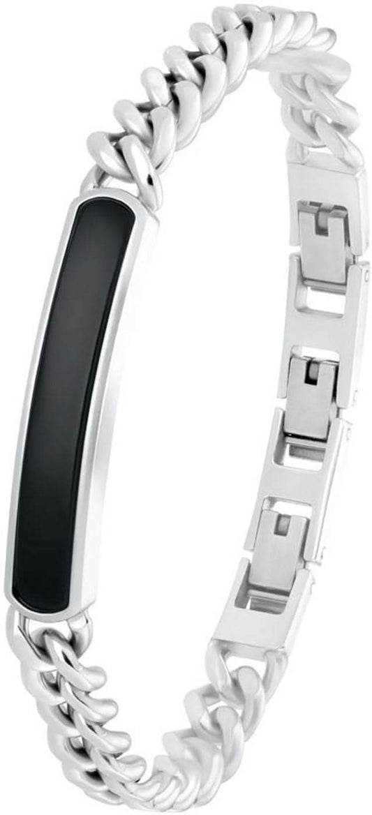 Schildarmband mit Achat Einsatz - s.Oliver Jewelry Modell: 2035538