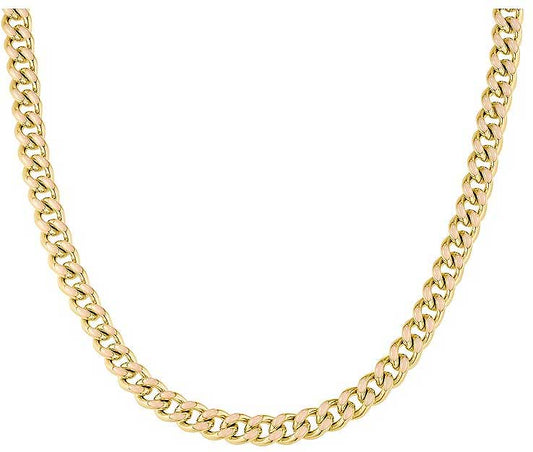 Two-tone Curb Chain Necklace - s.Oliver Jewelry Model: 2036845