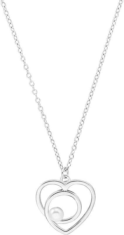 Halskette mit Herzanhänger & Perle, s.Oliver, Modell 2037821