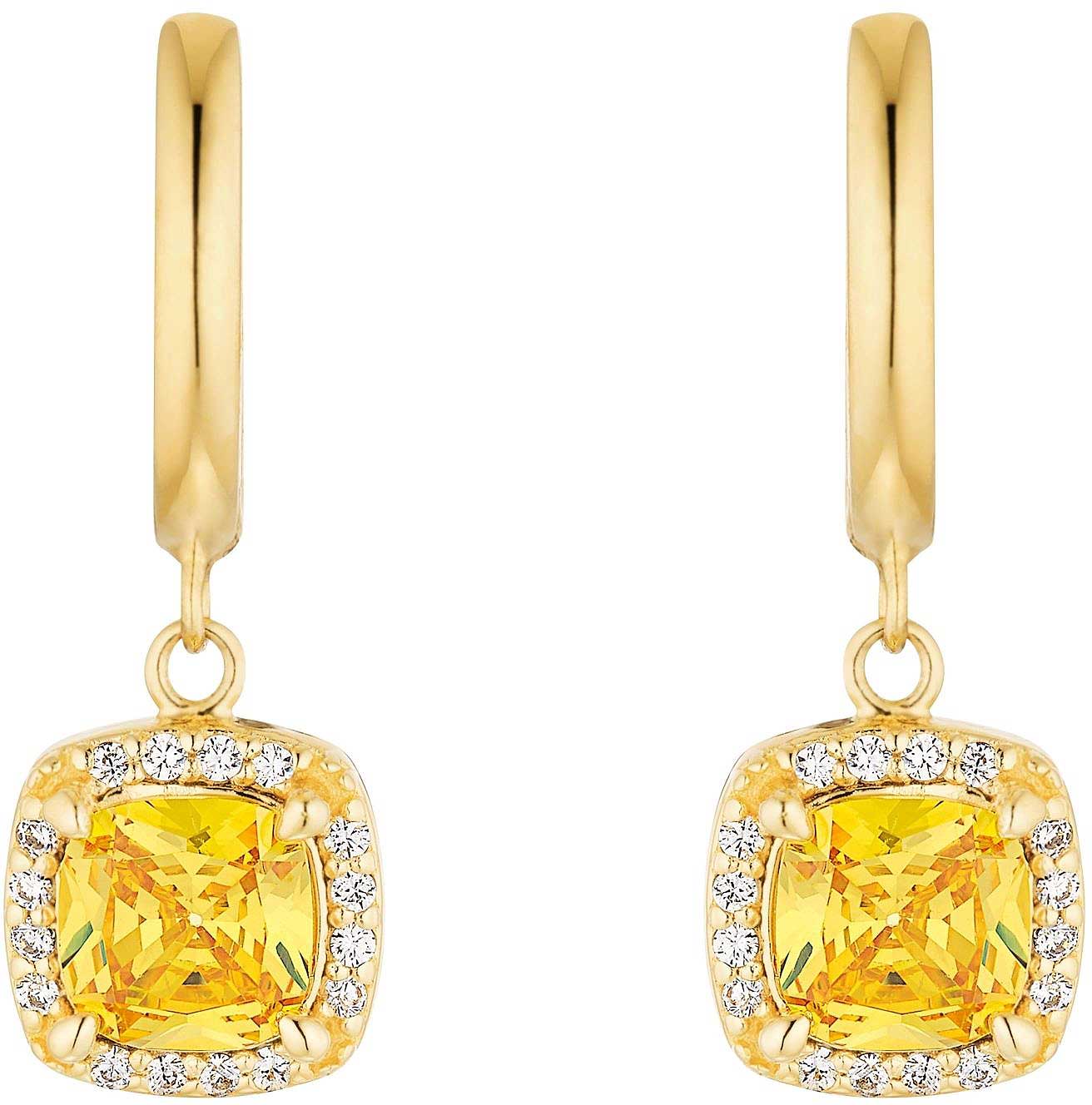 Kreolen mit Steinchen Anhänger - s.Oliver Jewelry Modell: 2037831