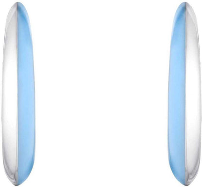 Kreolen mit blauer Emaille - s.Oliver Jewelry Modell: 2037974