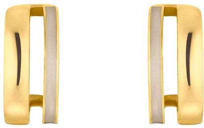 Zweireihige Kreolen mit Emaille, s.Oliver, Modell 2037981