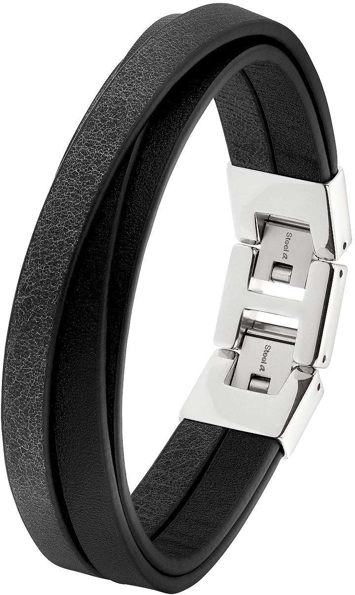 Mehrreihiges Lederarmband - s.Oliver Jewelry Modell: 2037989