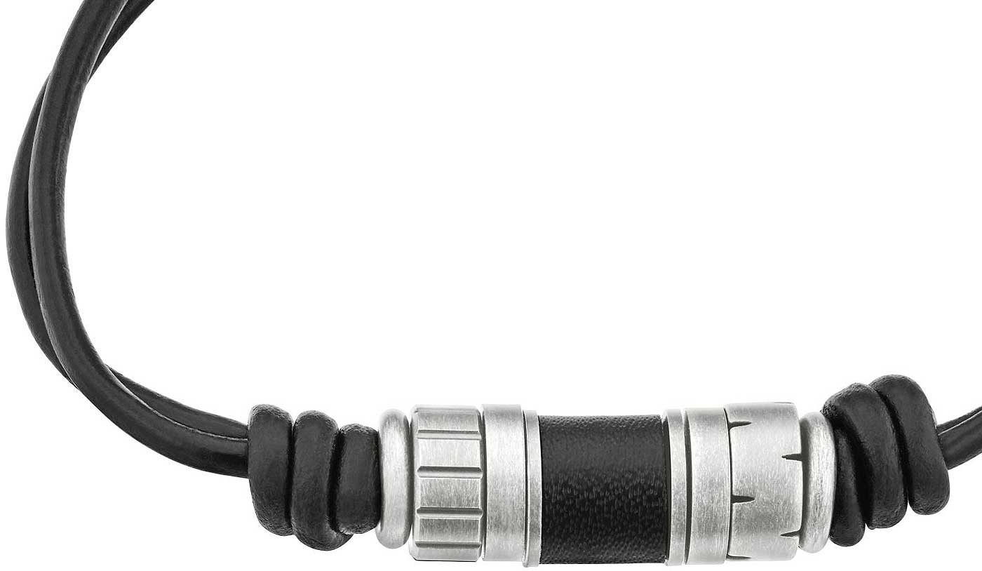 Lederarmband mit Beads - s.Oliver Jewelry Modell: 2038007